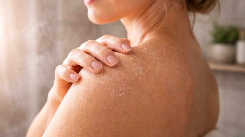 Por que o banho muito quente piora o ressecamento da pele de forma cumulativa Por que o banho muito quente piora o ressecamento da pele de forma cumulativa