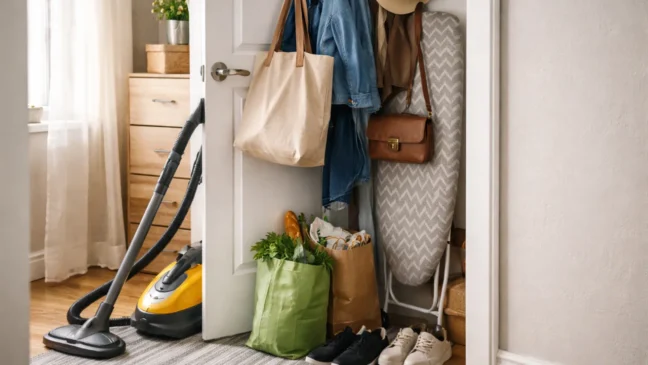 Por que objetos atrás da porta criam sensação constante de atraso e incômodo diário