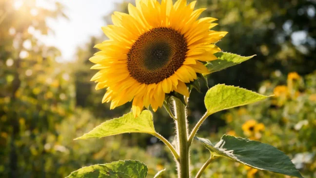 Quantas horas de sol direto fazem o girassol crescer robusto sem quebrar o caule (6h diárias)