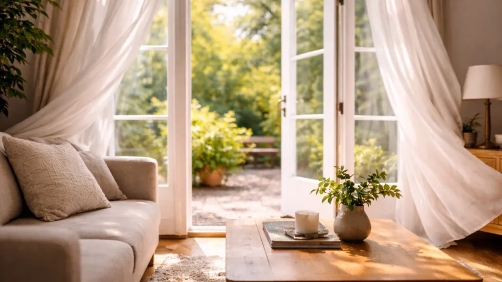 Quantos minutos a casa precisa “respirar” depois da faxina para o cheiro realmente desaparecer Quantos minutos a casa precisa “respirar” depois da faxina para o cheiro realmente desaparecer