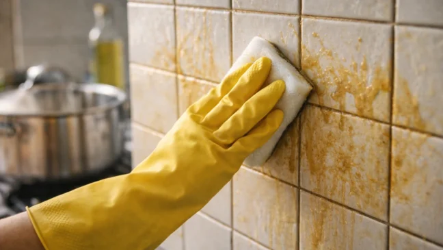 Se a gordura do azulejo não sai, o problema pode ser o tempo entre as limpezas