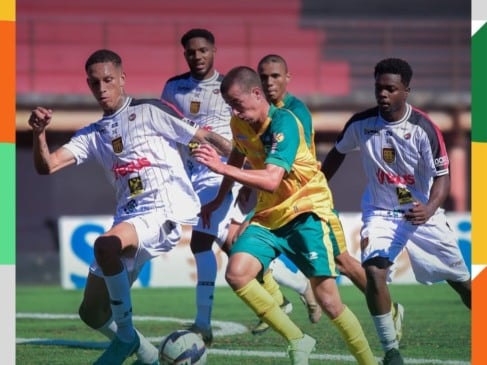 Monte Roaima perde para o Flamengo-SP e se despede da Copinha 2026. (Foto: reprodução/instagram/@monteroraimafutebol)