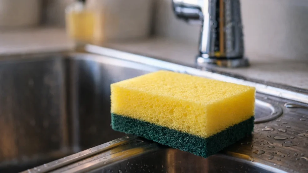 Troque esse costume diário e evite contaminar esponjas novas rapidamente Troque esse costume diário e evite contaminar esponjas novas rapidamente