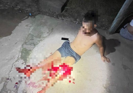 vítima recebeu os primeiros atendimentos ainda no local e foi levada ao HGR. (Foto: Divulgação)