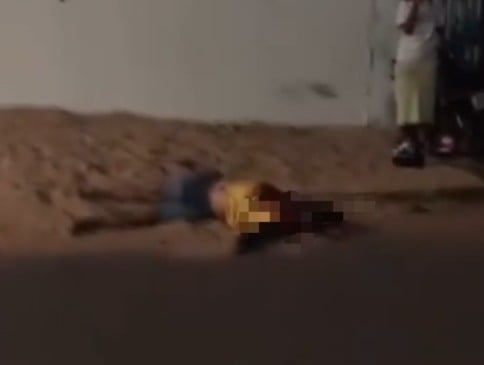 vítima fou socorrida por um morador e levada ao Hospital Geral de Roraima (HGR). (Foto: Divulgação)