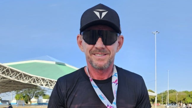 Ciclista Roberto Gauger tira terceiro lugar em Corrida de Duplas no Parque Anauá (Foto: Divulgação)