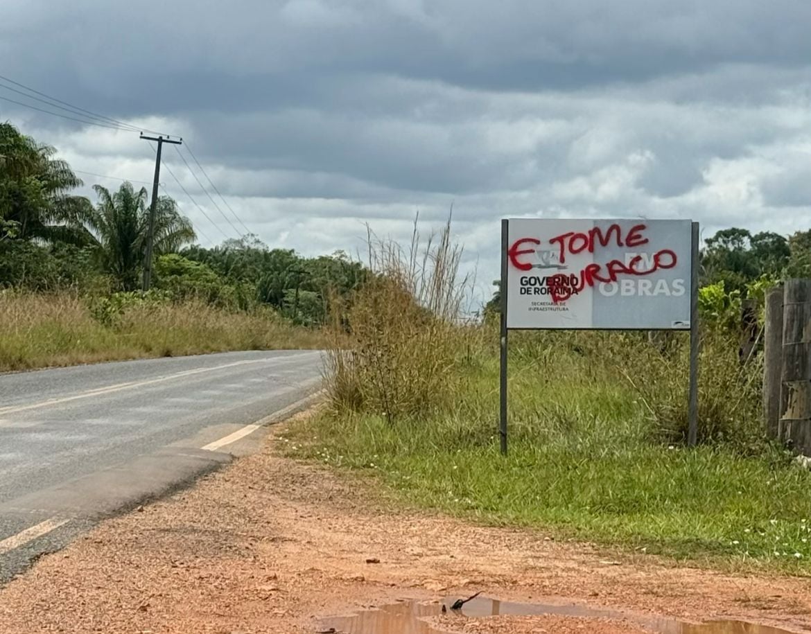 O trecho citado da RR-203 é utilizado como principal acesso à região do Tepequém.. (Foto: Divulgação) O trecho citado da RR-203 é utilizado como principal acesso à região do Tepequém.. (Foto: Divulgação)