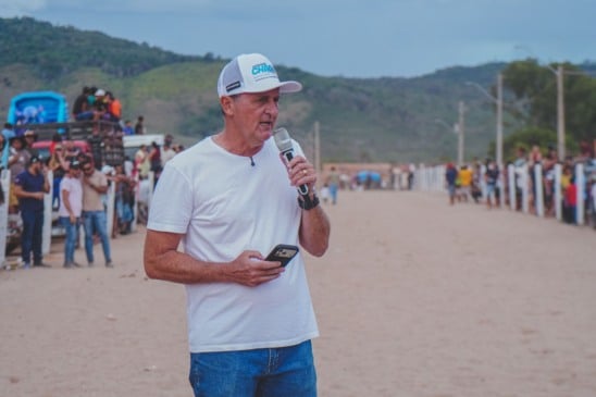 Coronel Chagas durante o festejo de São Sebastião (Foto: Pablo Magalhães)