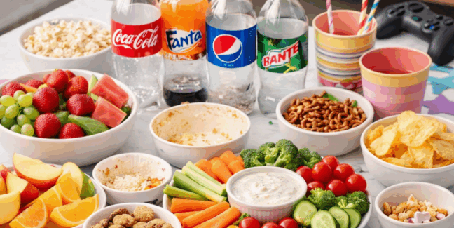 Mesmo ofertando frutas e vegetais, é comum que adolescentes optem por açúcar e frituras (Foto: Reprodução)