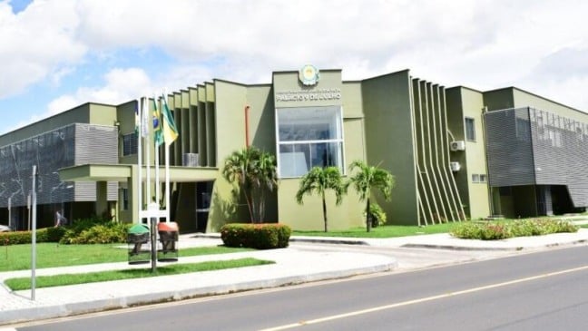 Palácio 9 de Julho, sede da Prefeitura de Boa Vista (Foto: Nilzete Franco/FolhaBV)