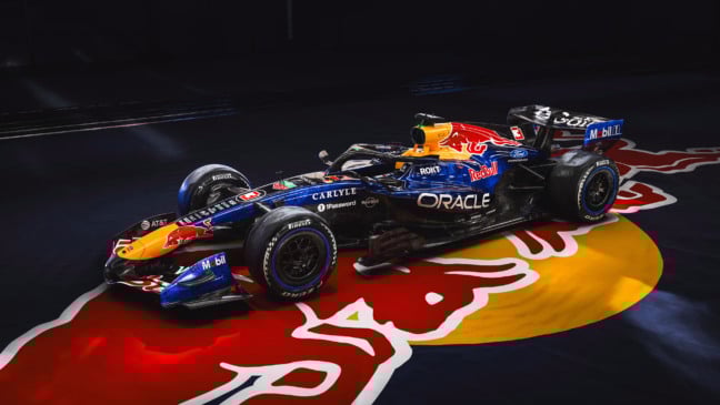 Red Bull apresenta novo visual para a temporada 2026. (Foto: Divulgação/Red Bull/Getty Images)