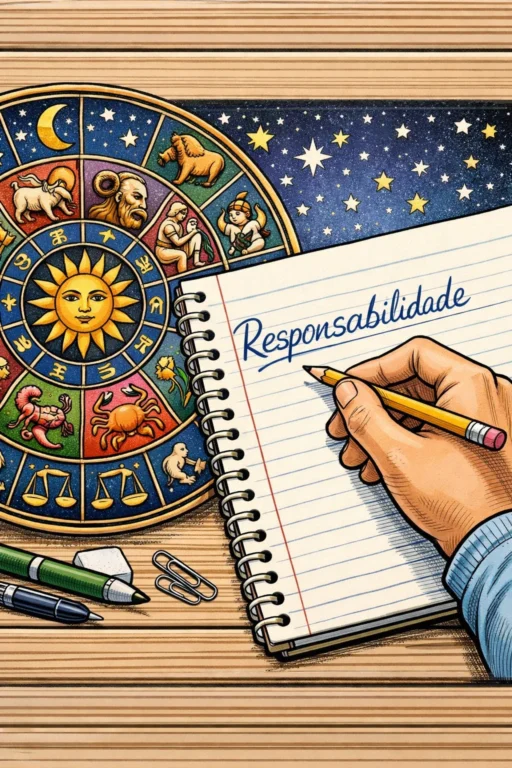 Outros fatores do mapa astral, além da experiência de vida, influenciam diretamente a forma como cada pessoa lida com responsabilidade e disciplina (Foto Divulgação)