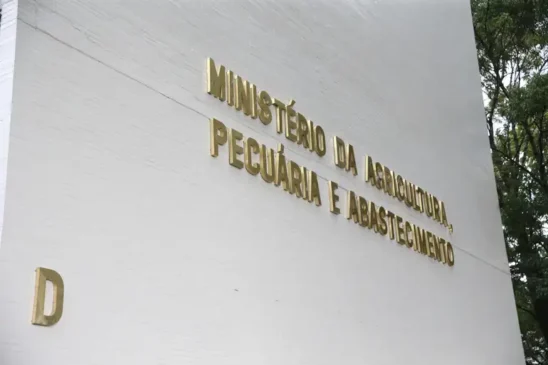 Fachada do Ministério da Agricultura, Pecuária e Abastecimento (Mapa).