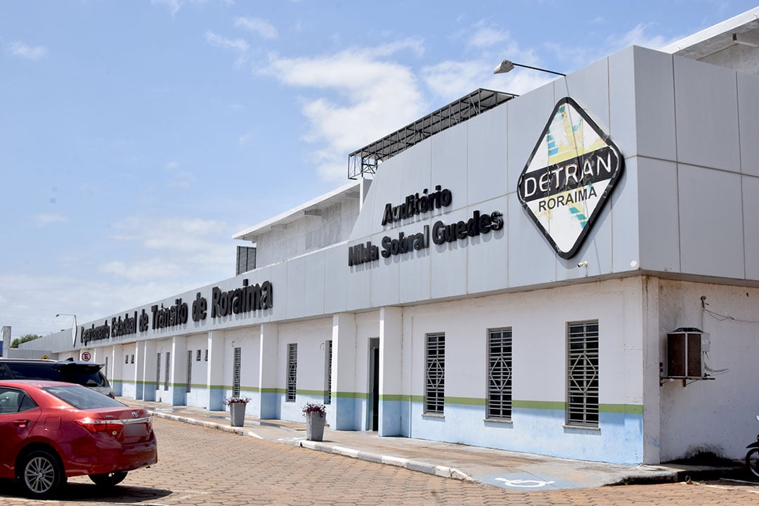 O Departamento Estadual de Trânsito em Roraima (Foto: Wenderson Cabral/FolhaBV)