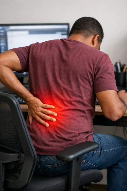 Alterne entre sentar e trabalhar em pé, se possível com mesa regulável (Foto Divulgação)