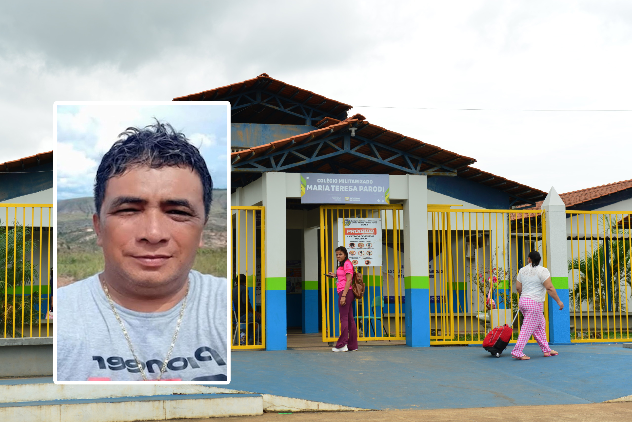 Servidor público morre após ter parada cardíaca dentro de escola