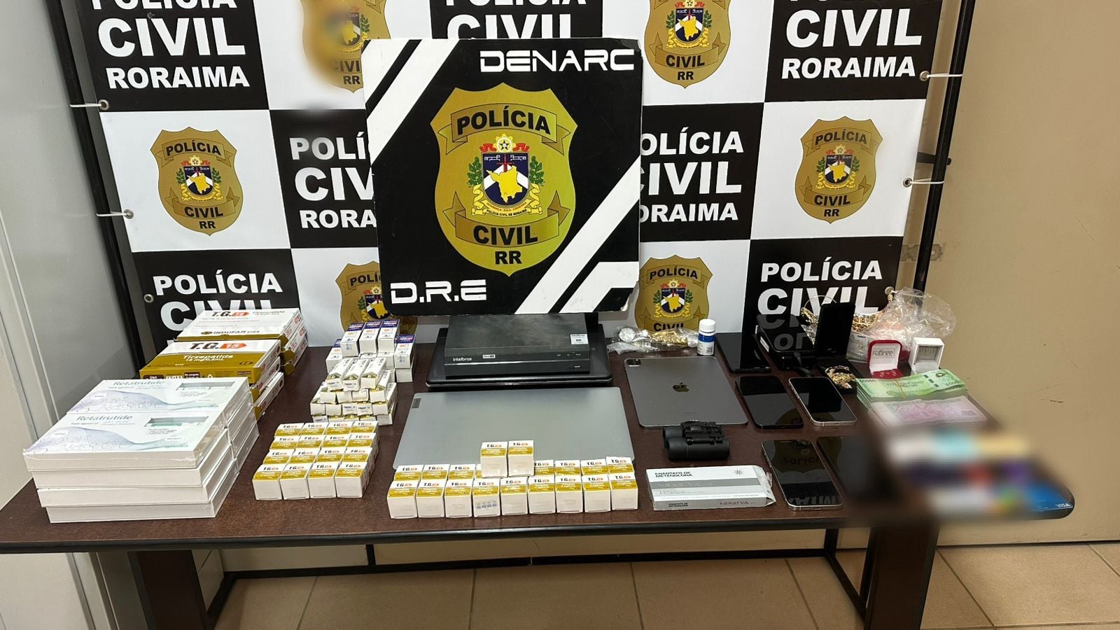 Presos por tráfico também atuavam na venda irregular de medicamentos para emagrecimento