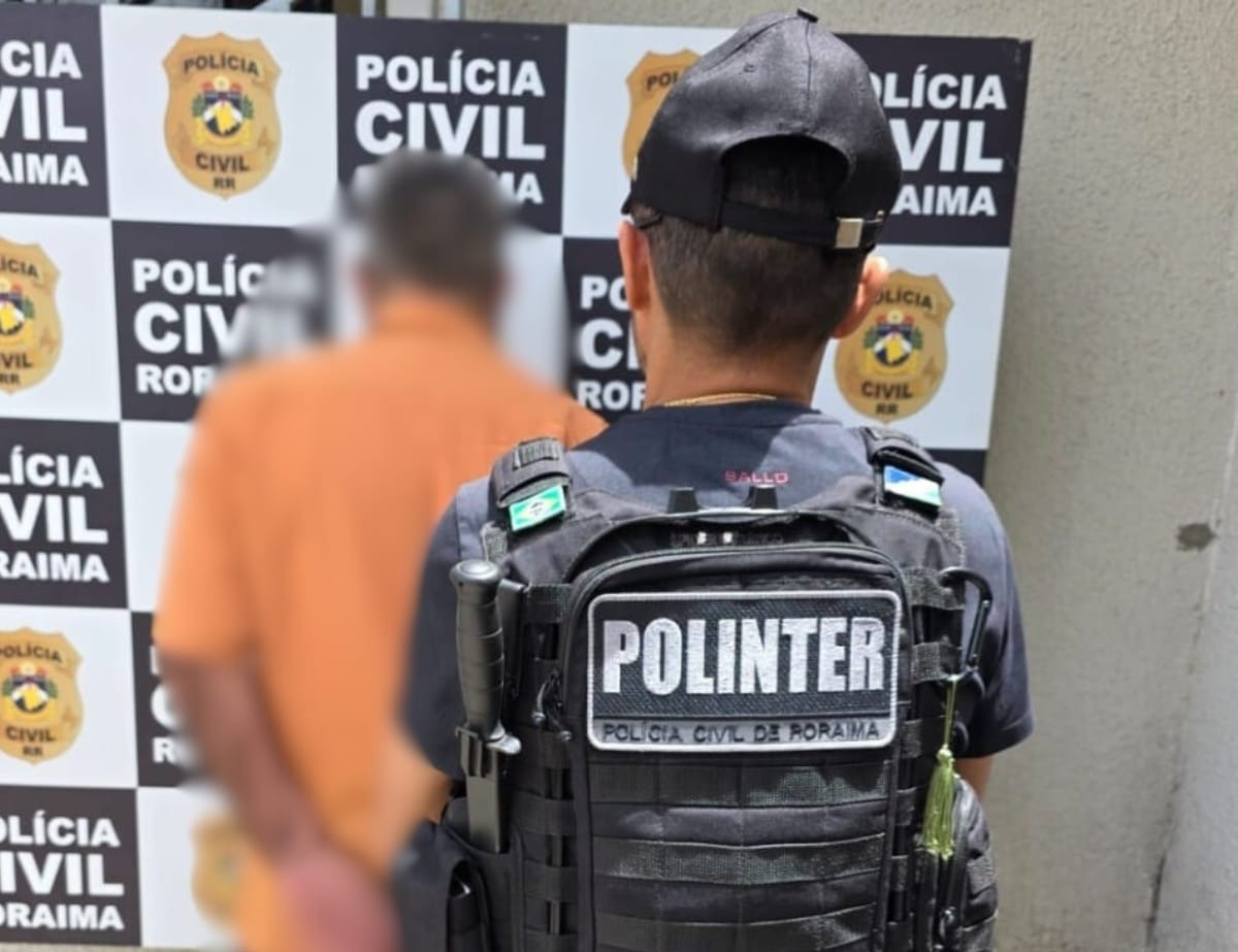 Foragido por estuprar criança, idoso de 82 anos é preso em Boa Vista