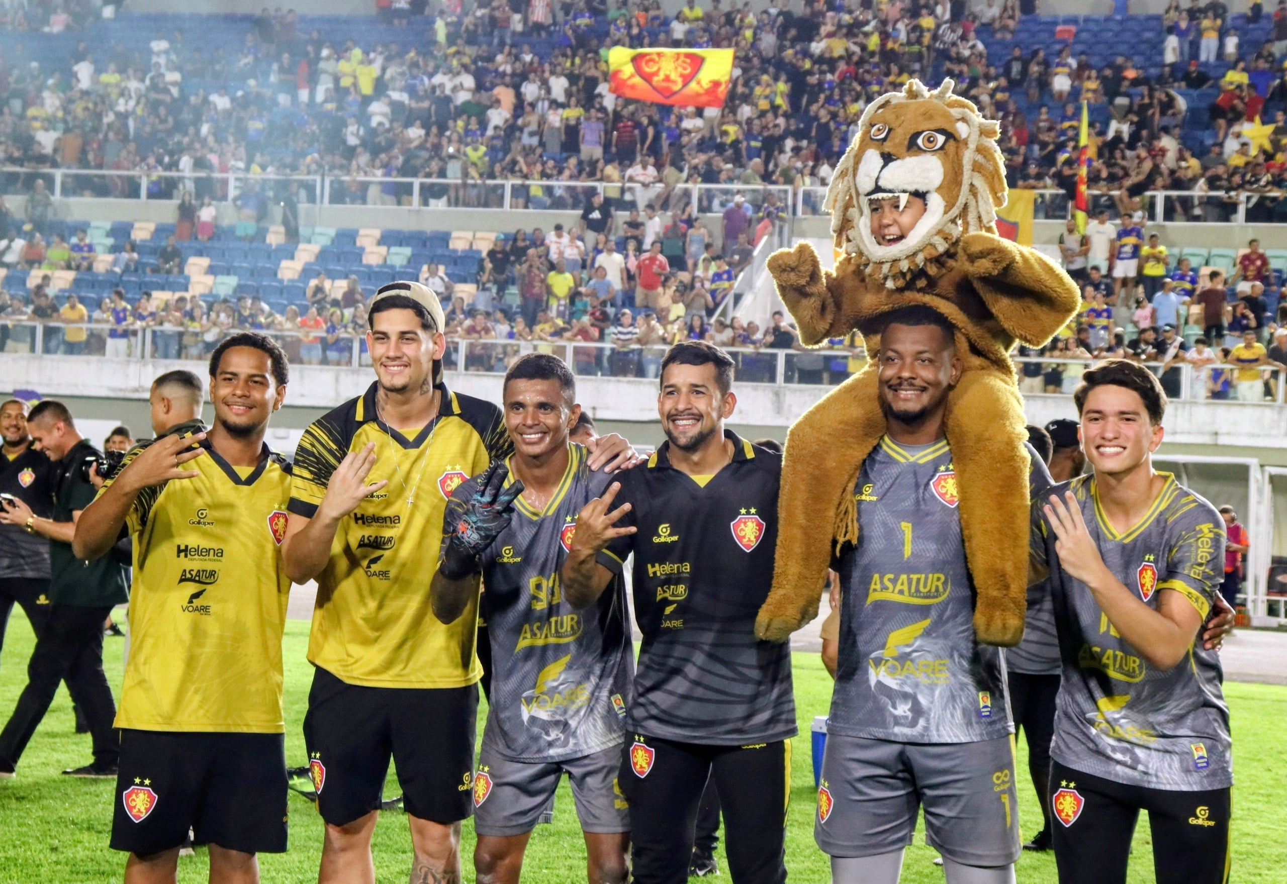 GAS supera Baré com um a menos e conquista o tricampeonato roraimense