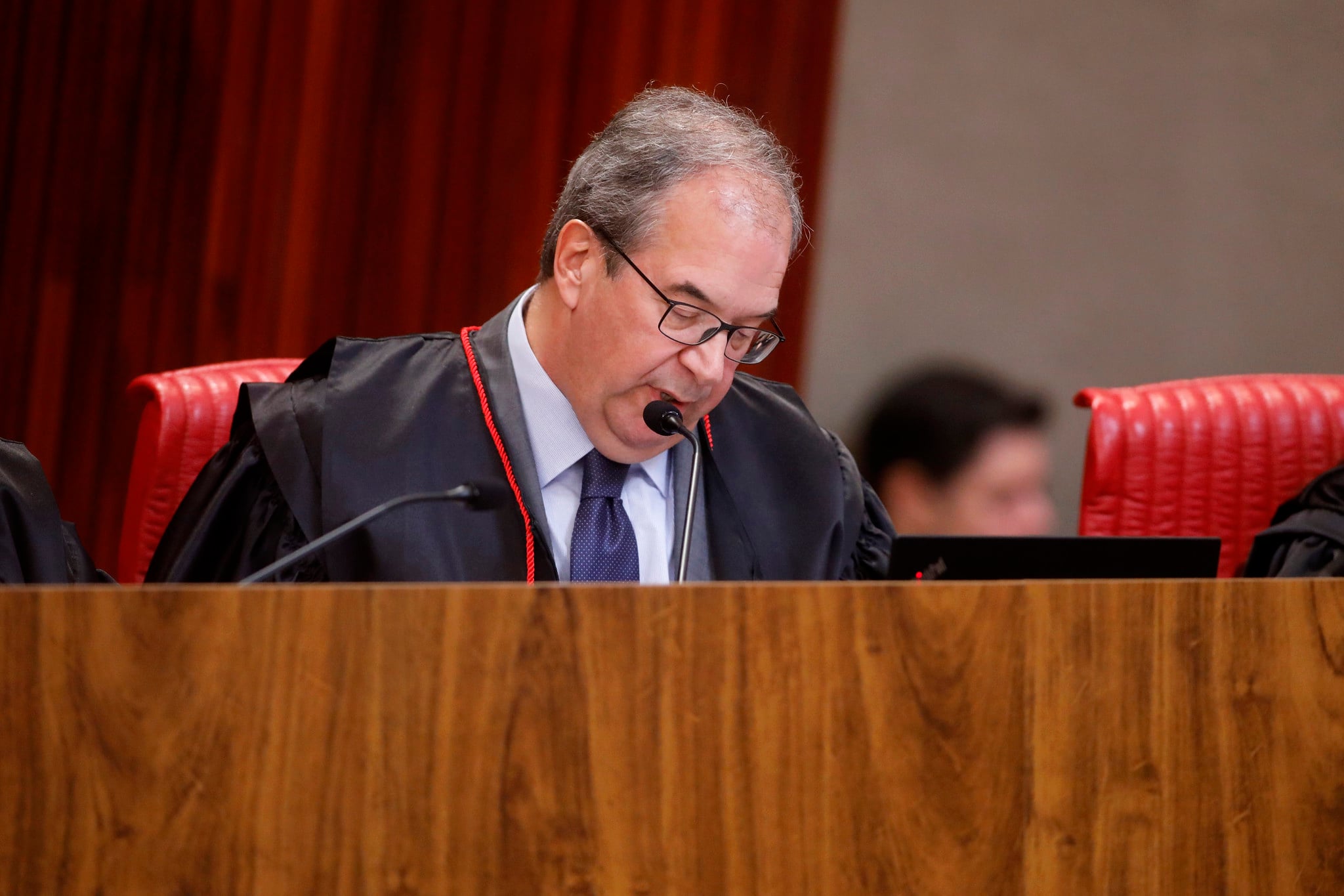 O ministro Ricardo Villas Bôas Cueva, do Tribunal Superior Eleitoral (Foto: Alejandro Zambrana/Secom/TSE)