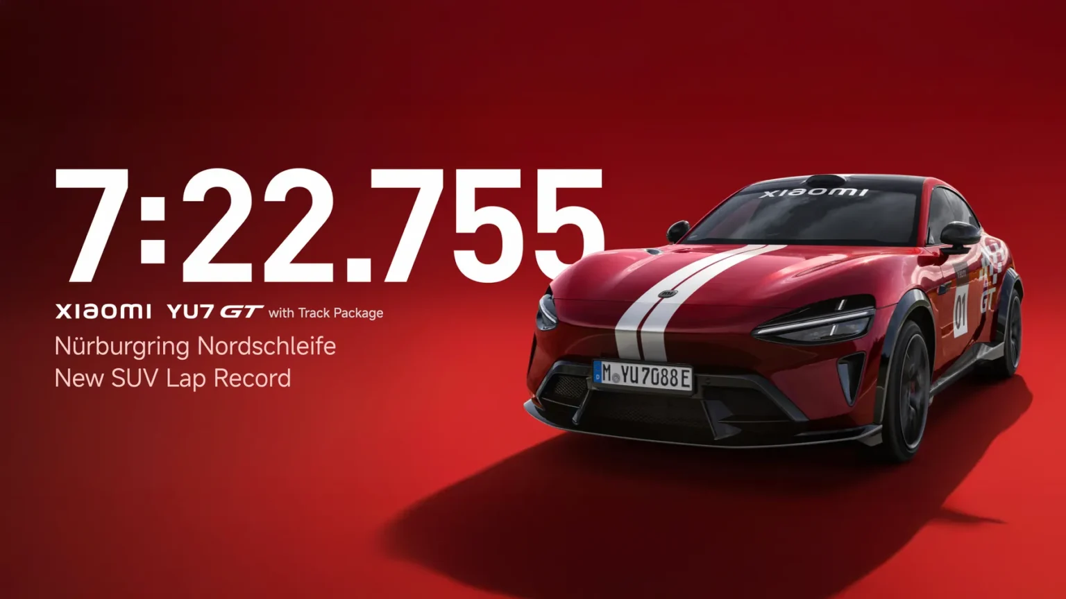 SUV elétrico da Xiaomi choca em Nürburgring: YU7 GT supera Audi RSQ8 e ...