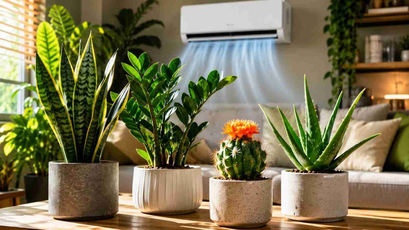 4 plantas de clima seco para salas com ar-condicionado