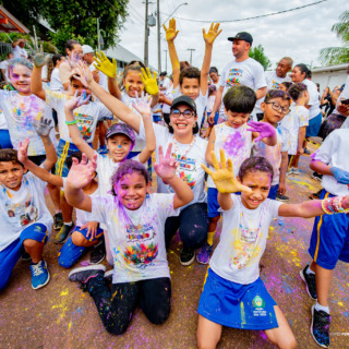 Escola em Boa Vista celebra inclusão com corrida familiar