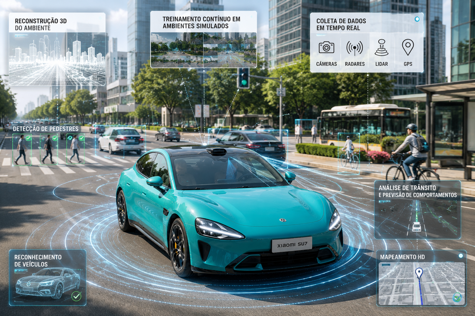 Xiaomi cria Auto World usando IA e reconstrução 3D para ensinar seus ...
