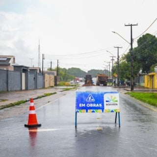 Obras em Boa Vista Geram Interdições Parciais em Vias Importantes