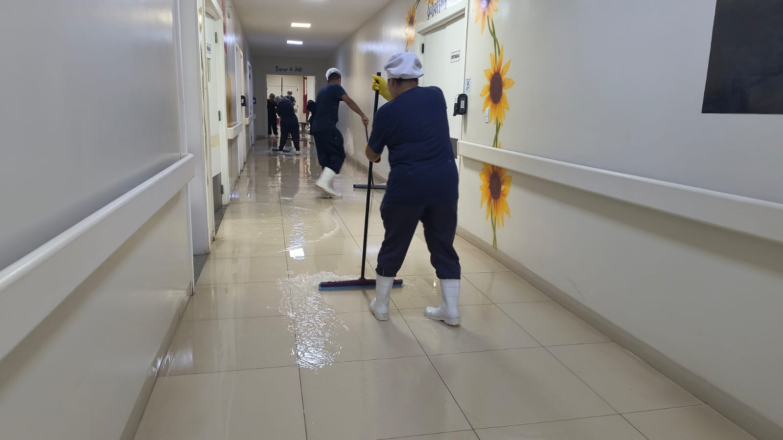 Temporal alaga maternidade recém-inaugurada em Boa Vista
