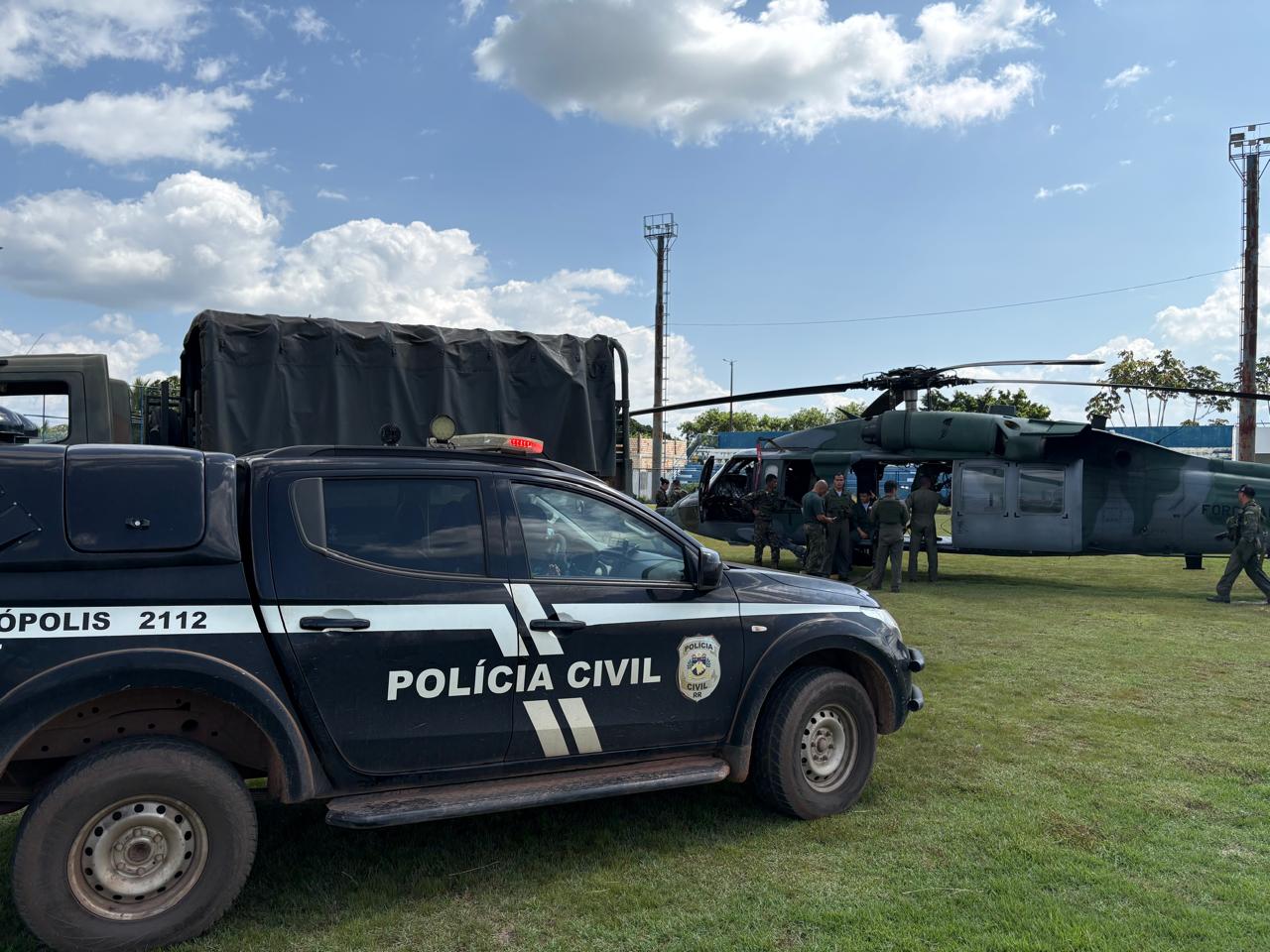 Helicóptero cai na divisa de RR e AM; piloto e passageiro morrem