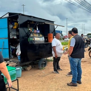 Área em frente à PF em Boa Vista é desocupada