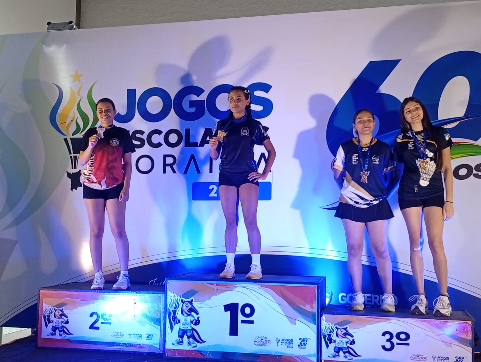 Badminton dos Jogos Escolares de Roraima reúne 186 atletas e define classificados para competições nacionais