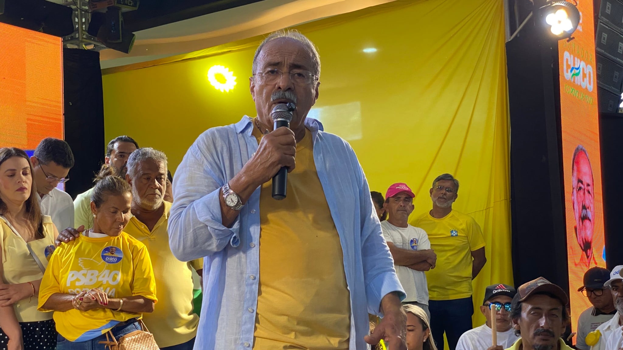 Chico Rodrigues é confirmado candidato a reeleição com apoio de Jalser, Édio, Mecias e 4 prefeitos