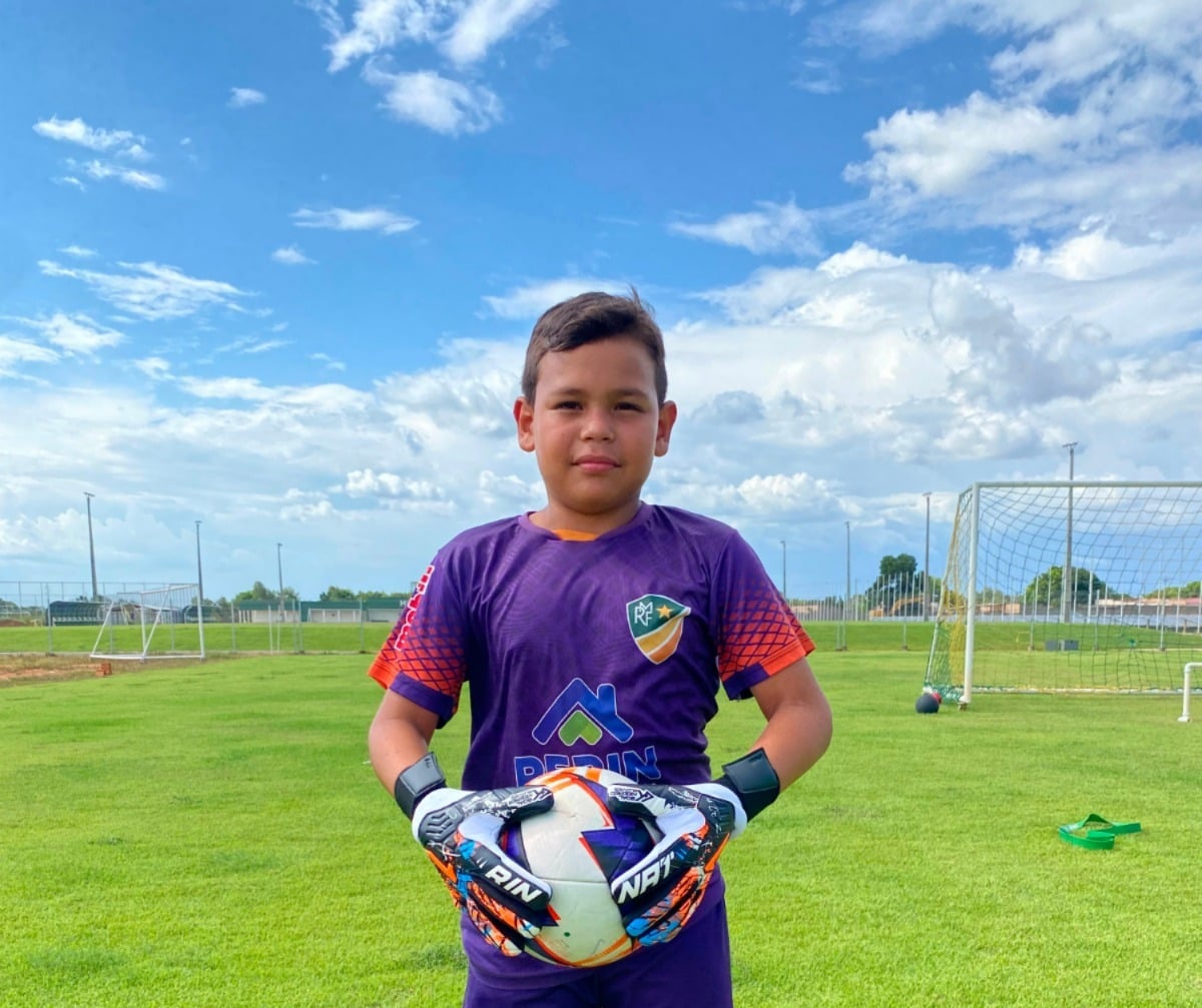 Goleiro roraimense de 11 anos busca bicampeonato da Iberligue pelo Monte Roraima - QTU Questões do Universo