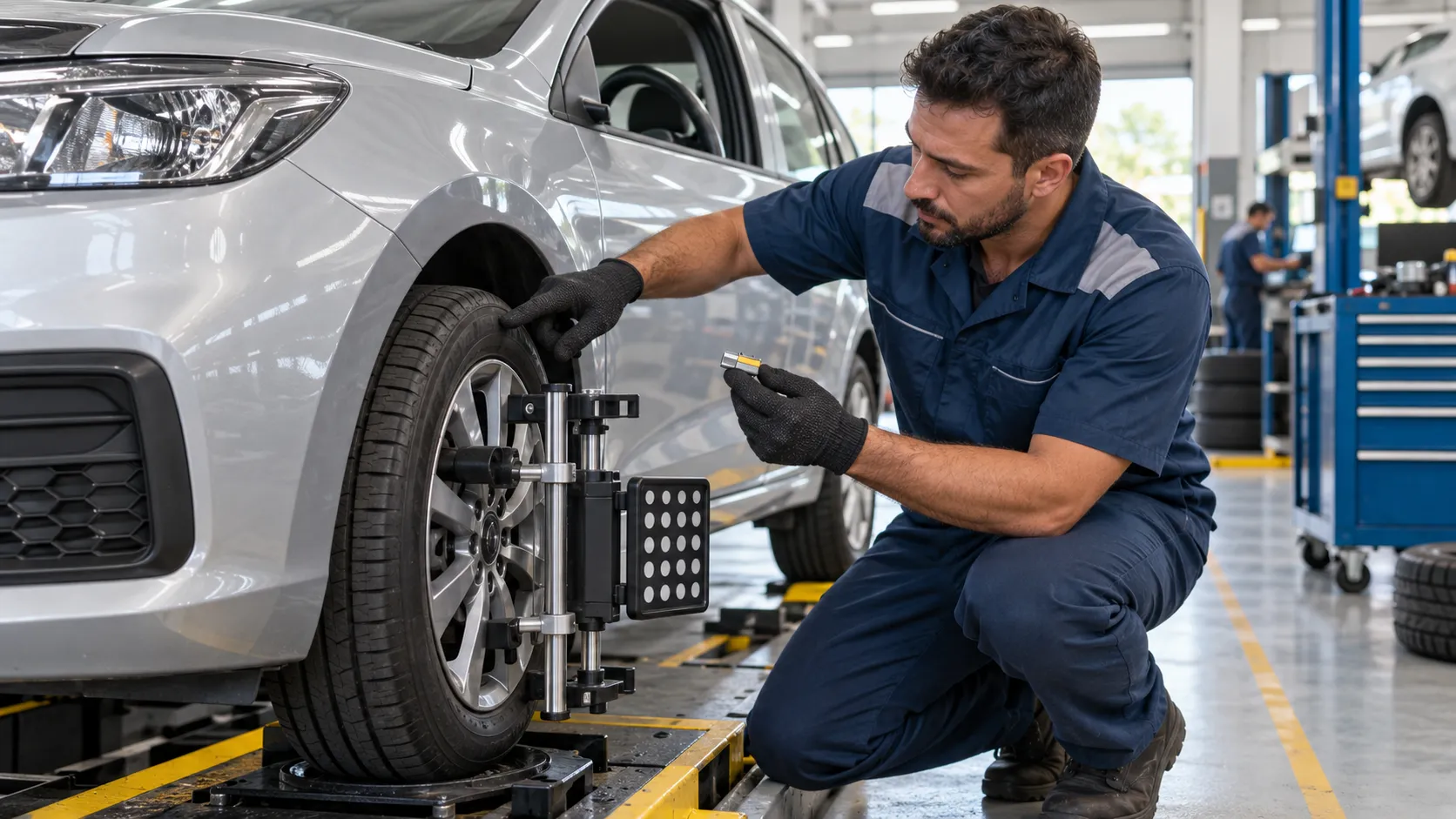 Alinhamento ou balanceamento: qual serviço fazer quando o volante começa a vibrar ou o carro puxa para um lado?