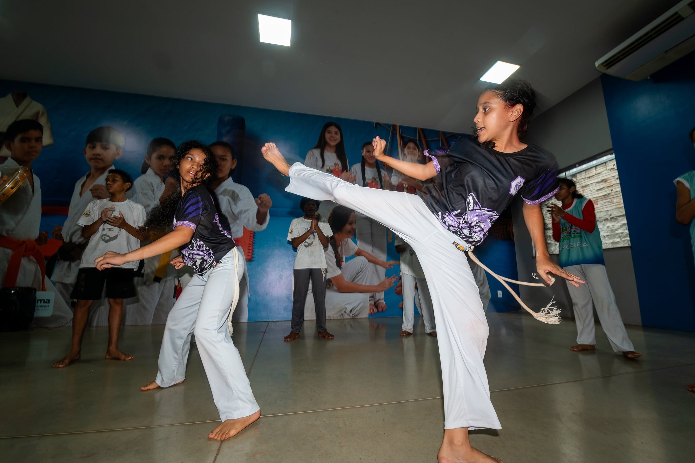 Capoeira fortalece cultura afro-brasileira e formação cidadã de jovens em Roraima
