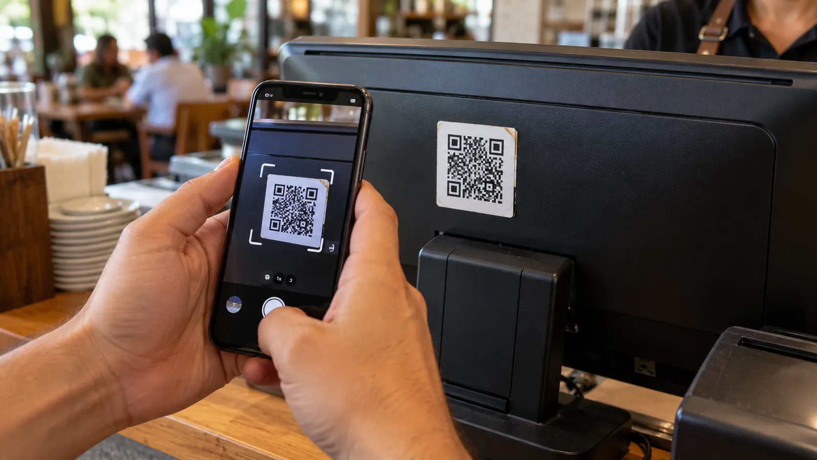 Seu Pix pode cair na conta de criminosos: Febraban alerta para golpe do QR Code que usa adesivos sobre códigos de restaurantes, feiras e estacionamentos para desviar pagamentos.