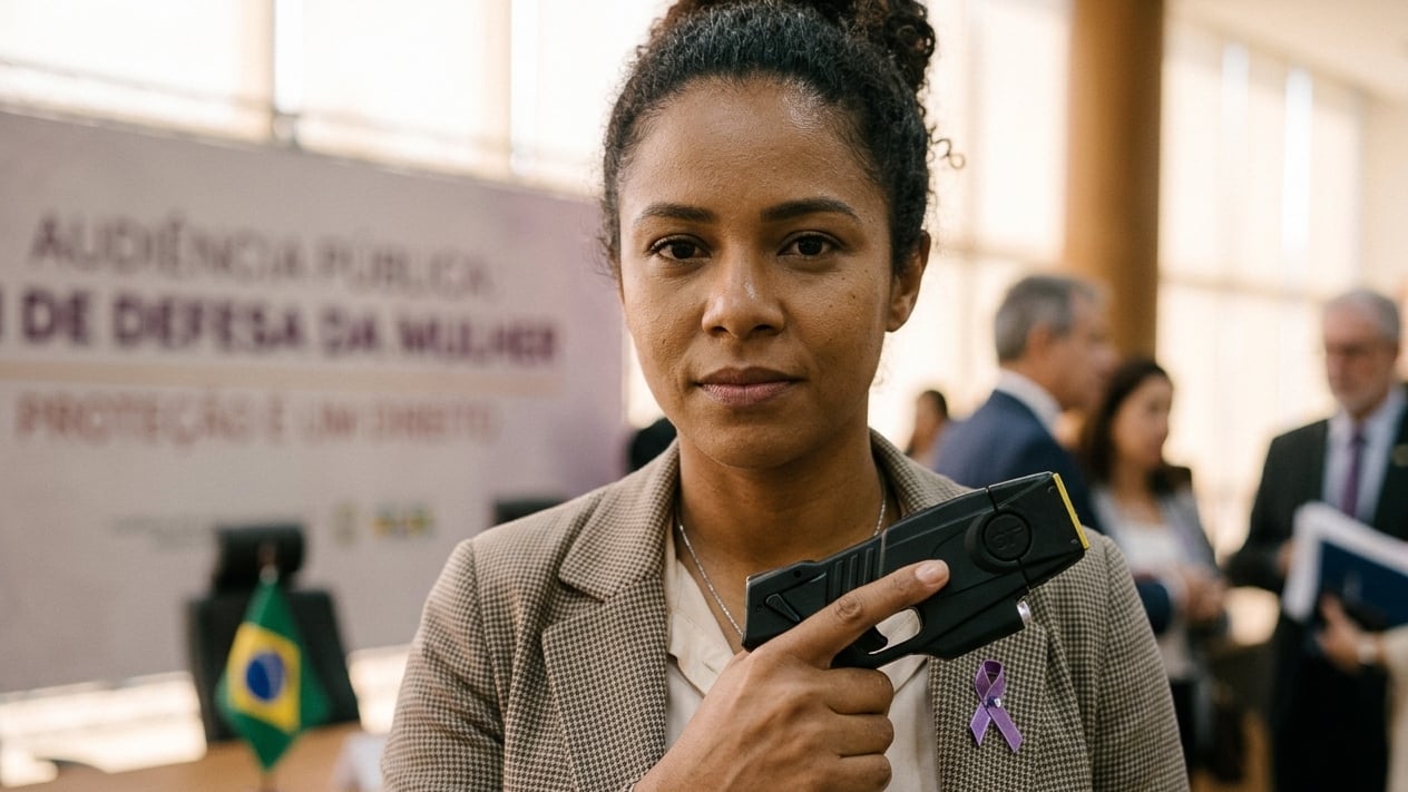 Vereadores aprovam uso de armas de choque para mulheres se defenderem de agressores