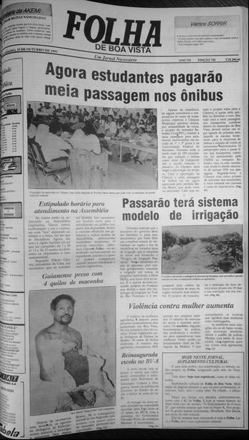 Há 43 anos, o que era notícia no Brasil quando a Folha de Boa Vista nasceu