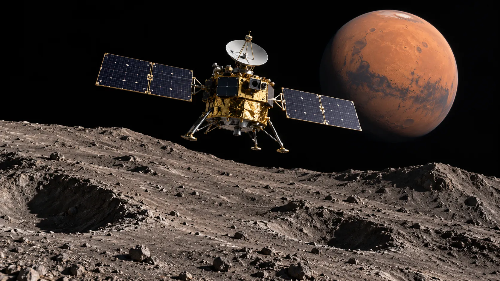 Japão lança sonda que tentará trazer pedaços de uma lua de Marte à Terra em 2031: missão MMX pretende coletar pelo menos 10 gramas de Fobos e esclarecer a origem dos satélites marcianos.