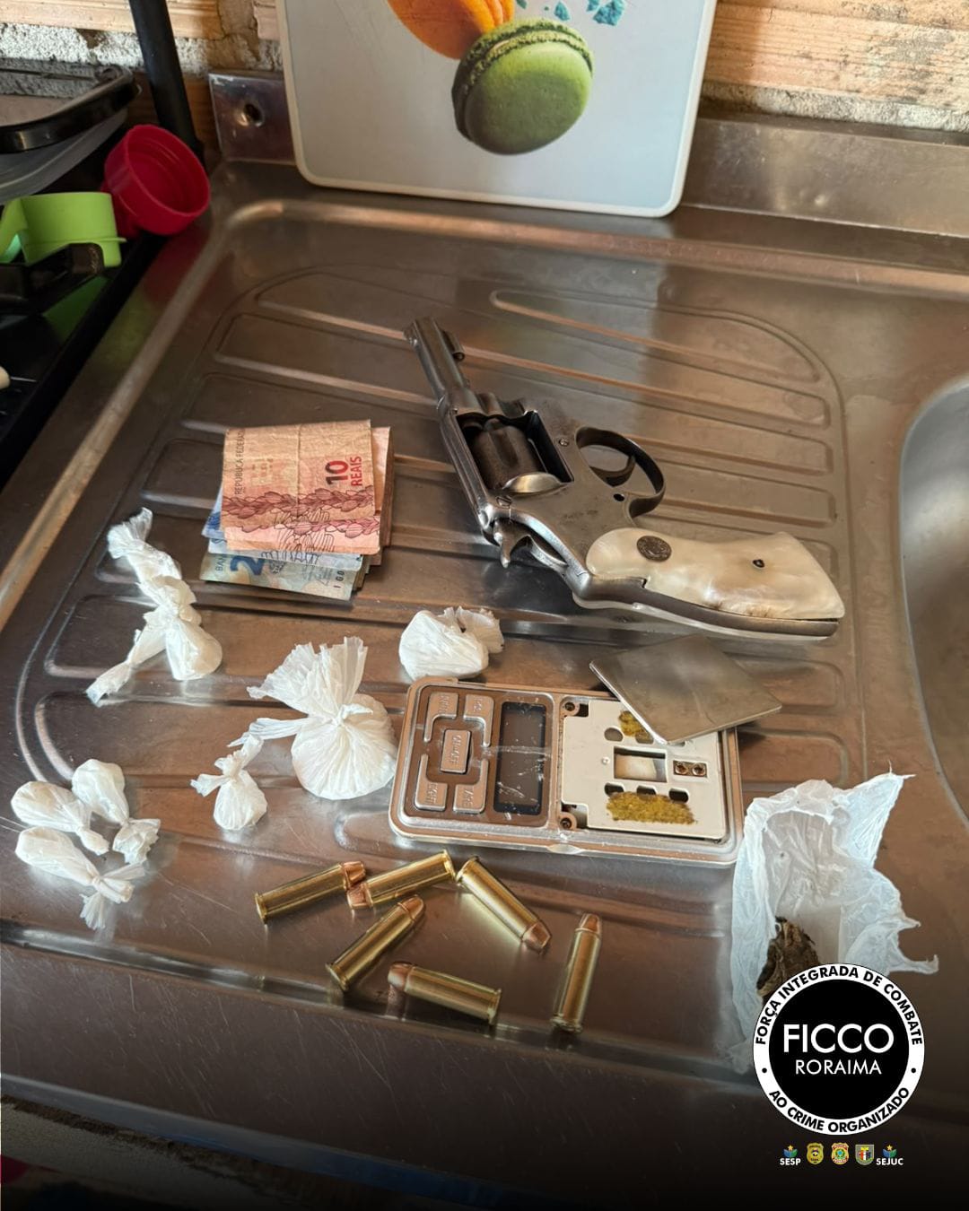Quatro são presos em Operação da Ficco contra rede que trazia drogas de Pacaraima para a capital