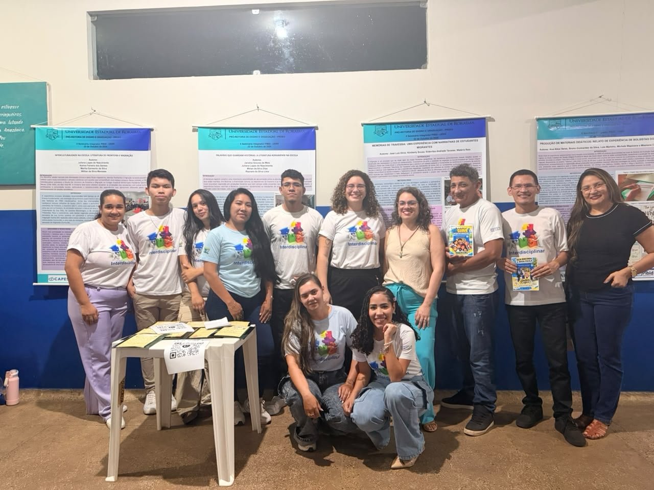 Acadêmicos da UERR desenvolvem projetos de inclusão e cultura regional em escolas públicas