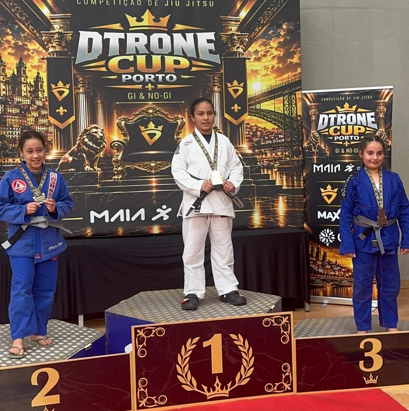 Roraimense de 9 anos conquista ouro em torneio de jiu-jítsu em Portugal