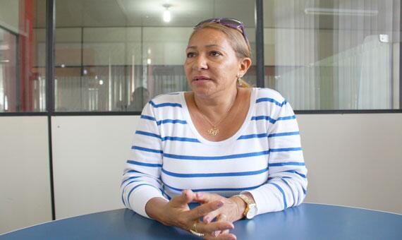 Residindo em Macapá, Dalva Magalhães volta a Boa Vista para tentar encontrar a filha (Foto: Diane Sampaio)
