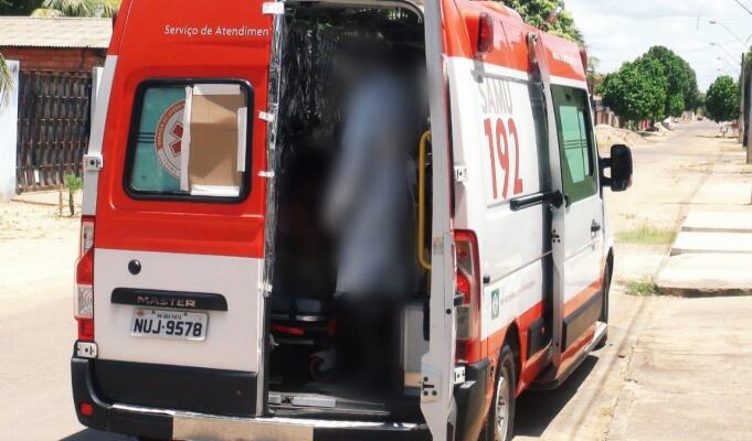 Ambulância do Samu teve vários itens furtados em Pacaraima. Foto: Aldenio Soares
