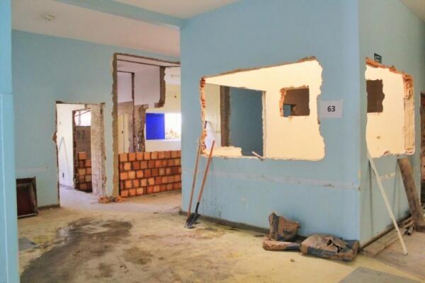 Obras do Grande Trauma do HGR iniciaram em agosto de 2019 e a previsão de entrega seria no mês de março deste ano (Foto: Eduarda Matos/Ascom Sesau)