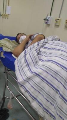O professor Ernandes Dantas, de 45 anos, está internado com covid-19, desde o dia 13 de maio no HGR (Foto: Arquivo Pessoal)