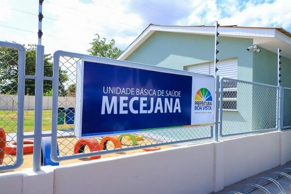 Unidade Básica de Saúde no Mecejana (Foto: PMBV)