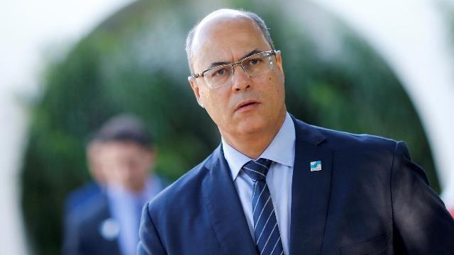 Policiais estão cumprindo mandados no Palácio Laranjeiras, residência oficial do governador do Rio de Janeiro, Wilson Witzel (Foto: Divulgação)